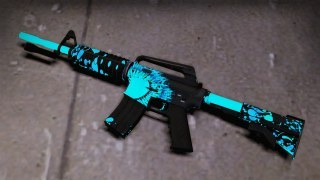 CS:GO-- Icarus Fell m4a1-s(-luminous edition)