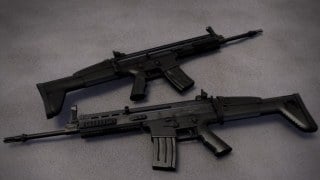 End of Days SCAR-L (Black) Replaces M16