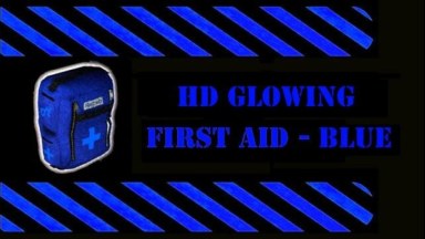 HD Glowing First Aid Kit - Blue