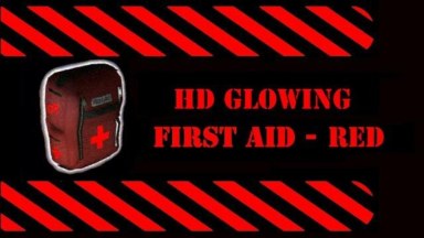 HD Glowing First Aid Kit - Red