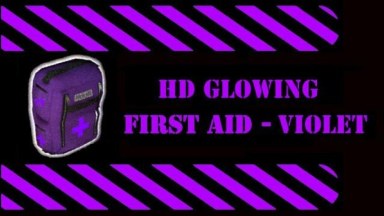 HD Glowing First Aid Kit - Violet