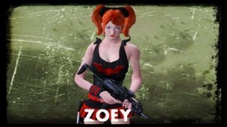 L4D-Foxy Red Bat replaces to Zoey