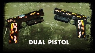 L4D1-Dual Pistol Blaze Skin