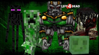 L4D1 -Pack Minecraft Special Infected