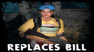 L4D1 B4B Style Zoey replaces Bill