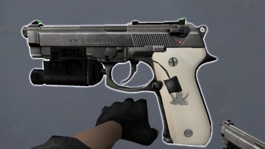 L4D1 Beretta 92FS Pistol V2