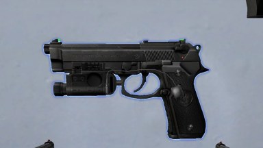 L4D1 Beretta 92FS Pistol V3