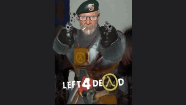 L4D1 Bill in HL2 suit