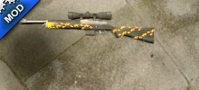 l4d1 blaze hunting rifle camo skin