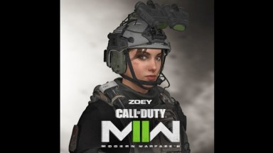 L4D1 COD MW22 Zoey Blackout