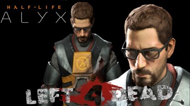 L4D1 Gordon Freeman [HLA] Replace Louis