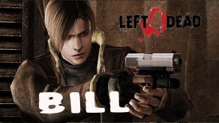 L4D1 Leon RE4 - (replaces Bill)