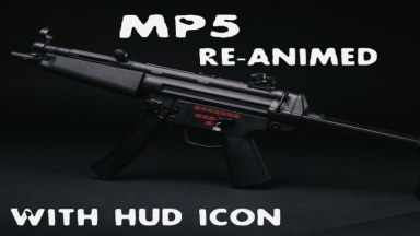 L4D1 MP5 re-animed replaces Uzi