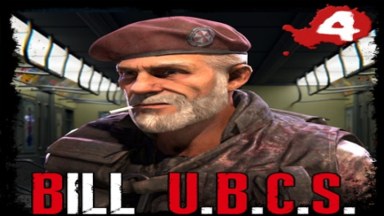 L4D1 RE3 Bill "UBCS Mercenary" ( Resident Evil 3 Remake )