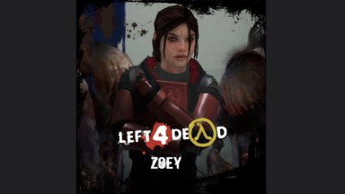 L4D1 Zoey Beta Head - Half Life