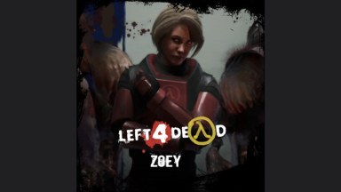 L4D1 Zoey Green - Half Life: Decay