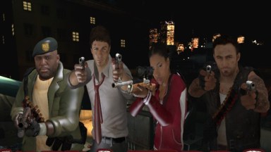 L4D2 Survivors in L4D1 Survivors Suits