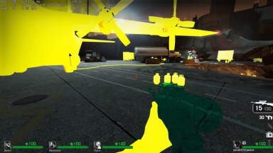 Left 4 Dead colors