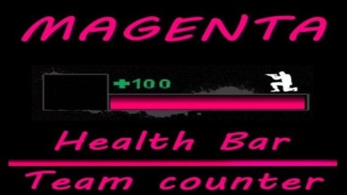 Magenta bar and Health Counter v2