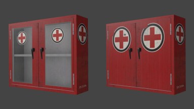 Medical Cabinet Retexture