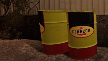 Pennzoil Barrel