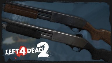 Pump & Chrome Shotguns from L4D2