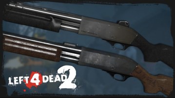 Pump & Chrome Shotguns from L4D2