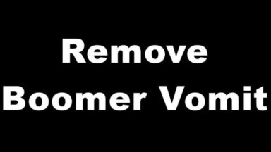 Remove Boomer Vomit (L4D edition)