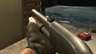 Sawed-off Pump Shotgun