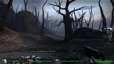 Steam y no steam Mod arboles sin hojas Left 4 dead