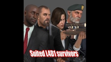 Suited L4D1 Survivors