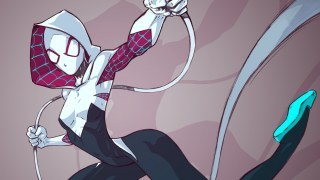 Zoey as Spidergwen V.2