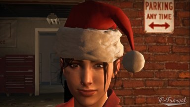 Zoey Santa Hat