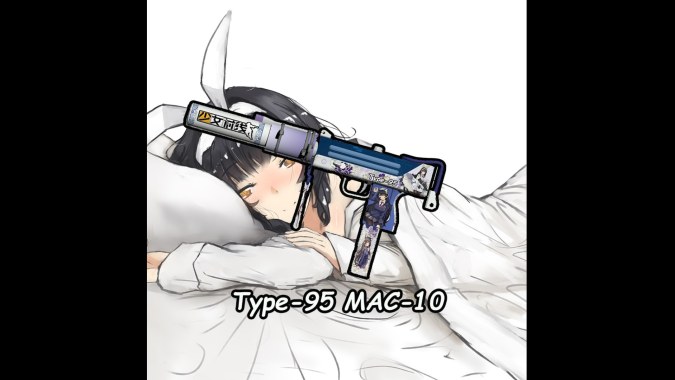 【少女前线】95 MAC-10（Girls' Frontline Type-95 mac-10)