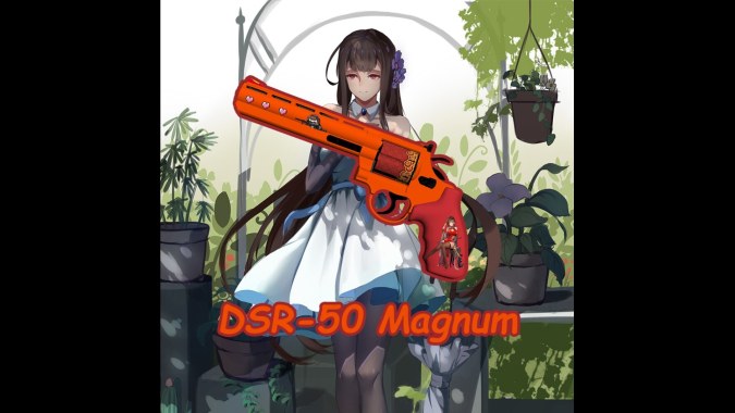 【少女前线】DSR-50红牡丹马格南（Girls' Frontline DSR-50 Magnum)
