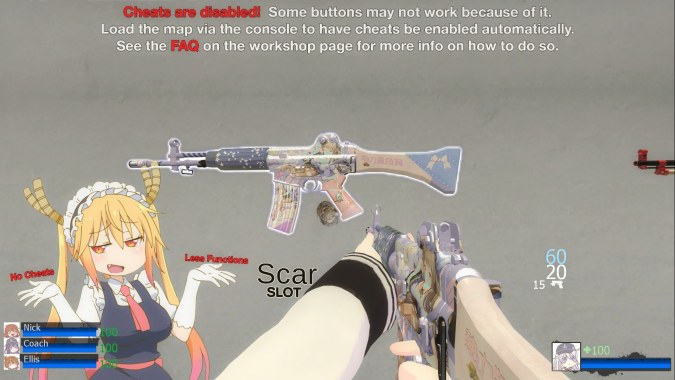少女前线 K2 黎明之前 替换 scar (Girls Frontline K2 replace- Desert Rifle)
