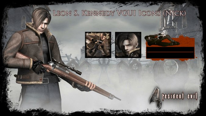 (VGUI) Leon S. Kennedy RE4 (2005) [Nick]