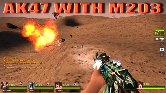 Ak47 with M203