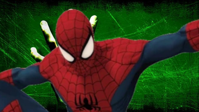 AMAZING Spiderman over Ellis