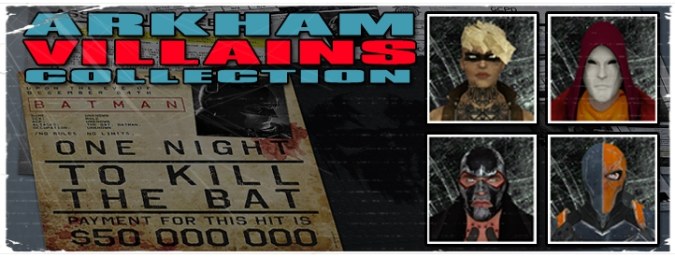 Arkham Villains Collection - Survivor Pack