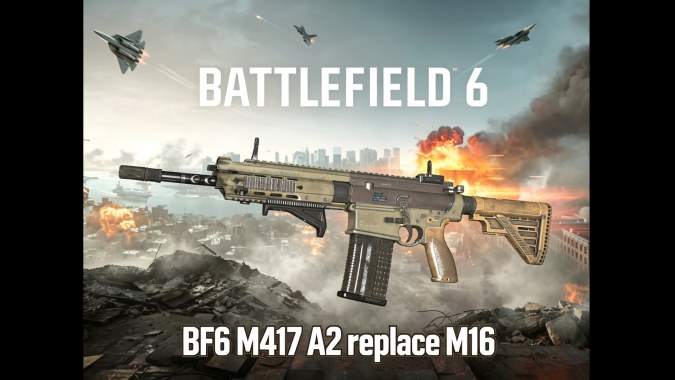 BF6 M417A2 M16A2 RIFLE