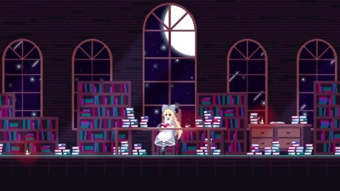 BlackSouls Alice Library menu background BlackSouls Alice Library menu background