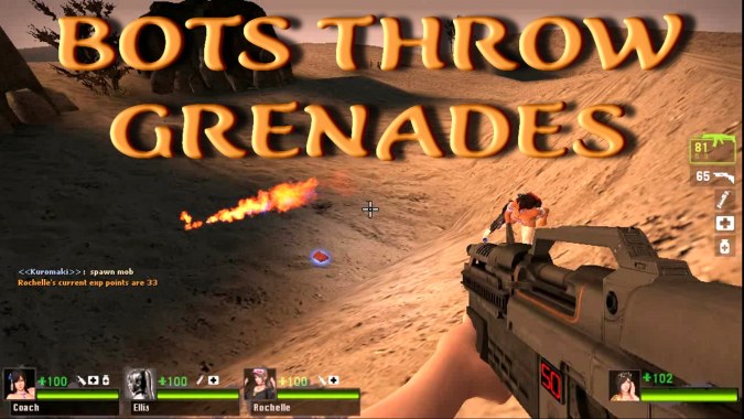 Bots Throw Grenades (Vscript)