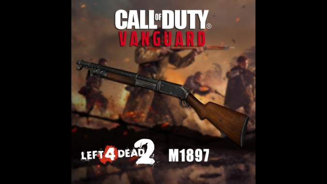 COD VANGUARD M1897 CHROMESHOTGUN
