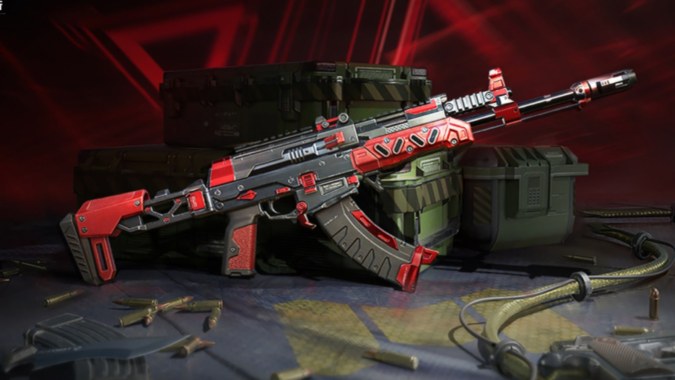 CODM AK47 Night RedTide
