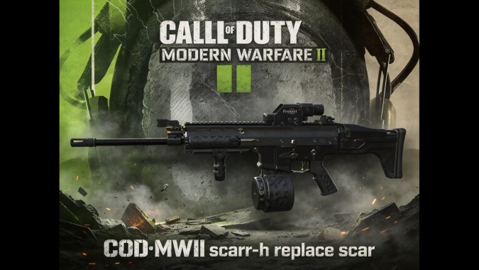 CODMWII SCAR-H DEPT COLLECTO SCAR-L