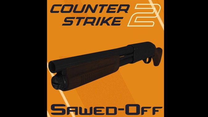 Counter-Strike 2 Sawed-Off Chromeshotgun