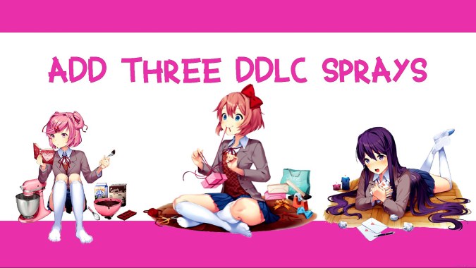 DDLC "Valentines" Spray Pack