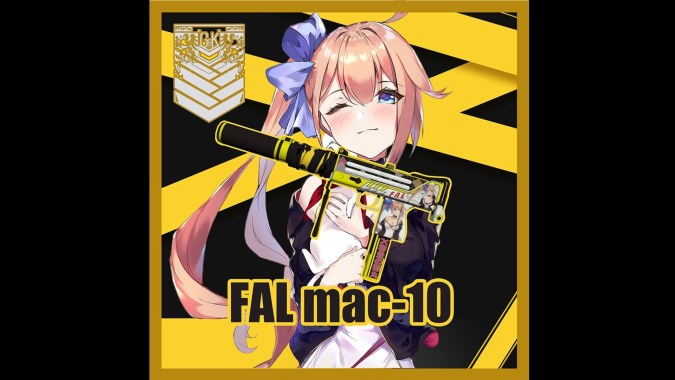 Girls' Frontline (少女前线) FAL Mac-10 with new animation and JS-9mm`s sound