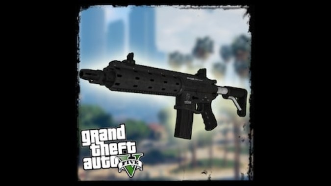 GTA V: Carbine Rifle [M16]